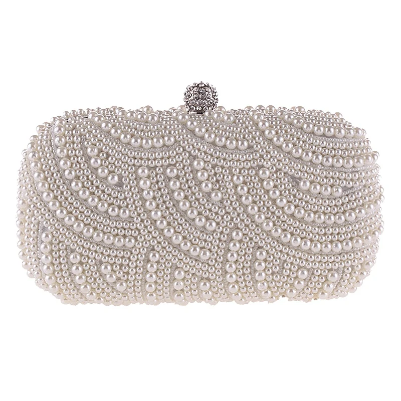 Pearl Clutch Bags Women Purse Ladies Hand Bags Evening Bags for Party Wedding Pearl Fashion Clutch Bags - White
Pearl Clutch Bags Women Purse Ladies Hand Bags Evening Bags for Party Wedding Pearl Fashion Clutch Bags - White