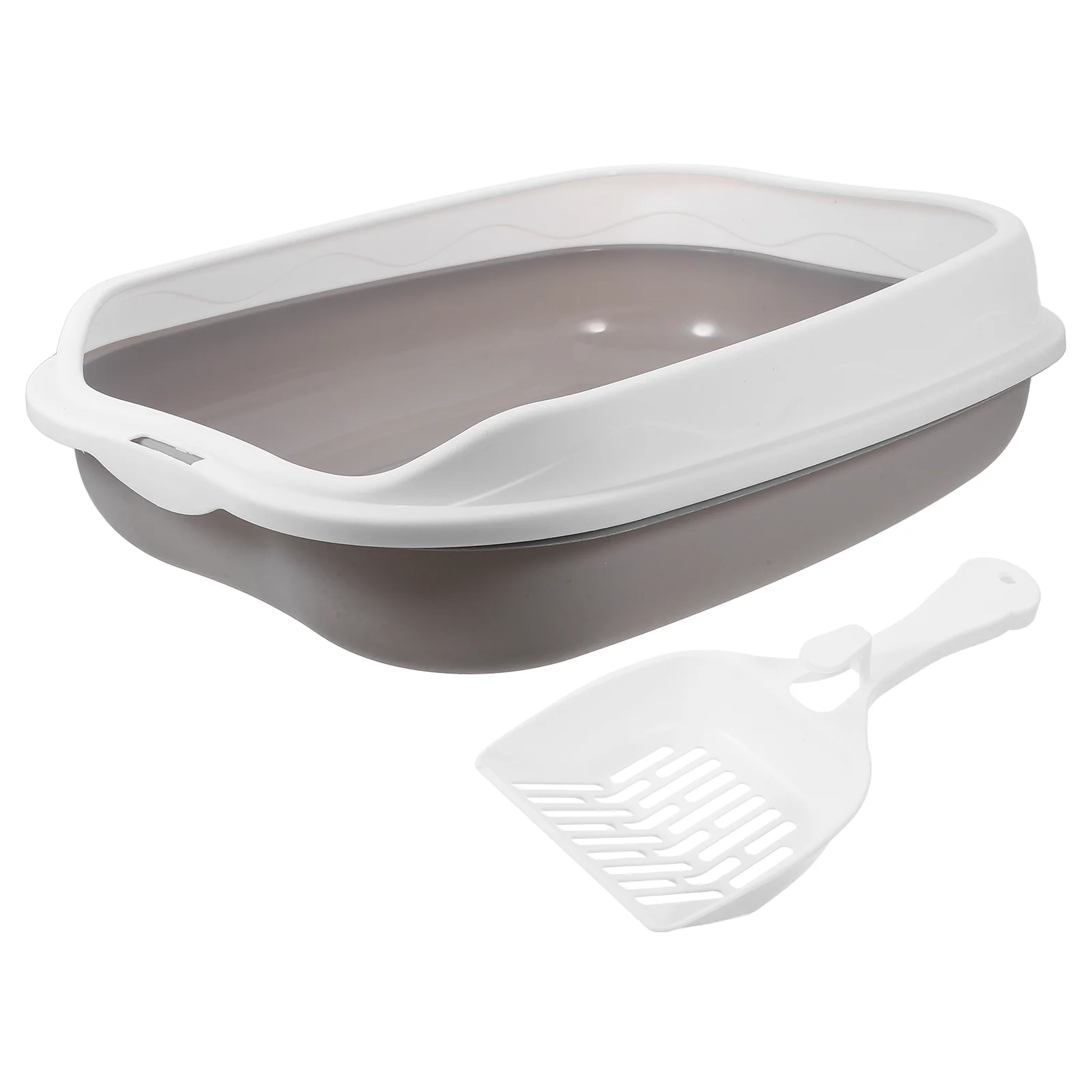 Cat Litter Box Self Cleaning Boxes Litterbox Semi-enclosed Toilet Portable Grey
Cat Litter Box Self Cleaning Boxes Litterbox Semi-enclosed Toilet Portable Grey