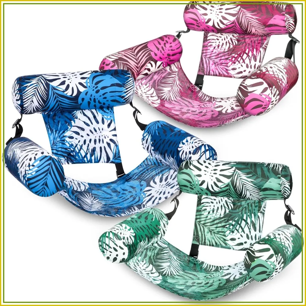 3 Pack Inflatable Pool Floats for Adults, Blow Up Lounge Chairs for Beach Party Summer Fun
3 Pack Inflatable Pool Floats for Adults, Blow Up Lounge Chairs for Beach Party Summer Fun