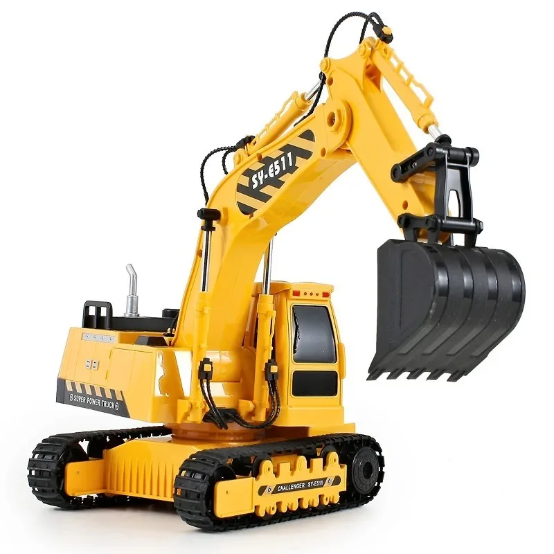 Remote control excavator, electric four-wheel drive construction vehicle, rechargeable children's toy car model
Remote control excavator, electric four-wheel drive construction vehicle, rechargeable children's toy car model