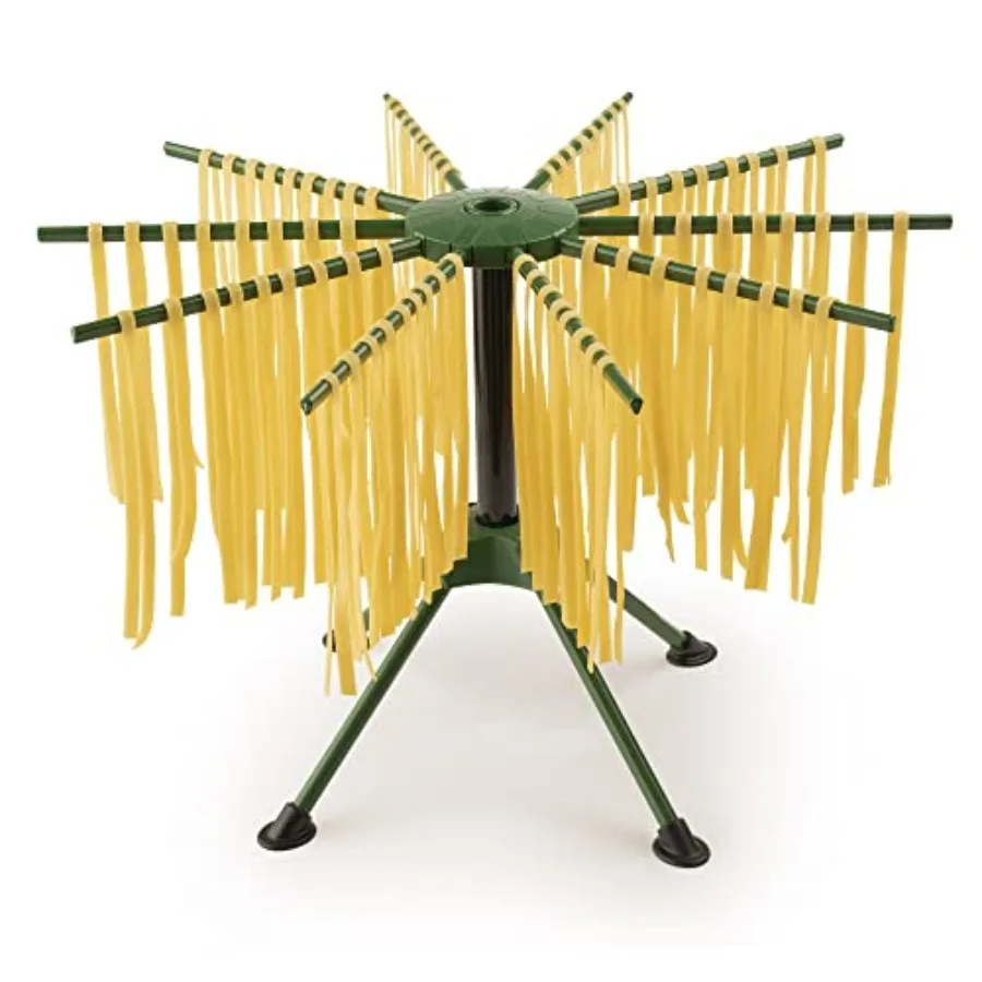 Collapsible Pasta Drying Rack, for Drying Spaghetti Fettuccine Angel Hair Linguini and Long Homemade Noodles
Collapsible Pasta Drying Rack, for Drying Spaghetti Fettuccine Angel Hair Linguini and Long Homemade Noodles