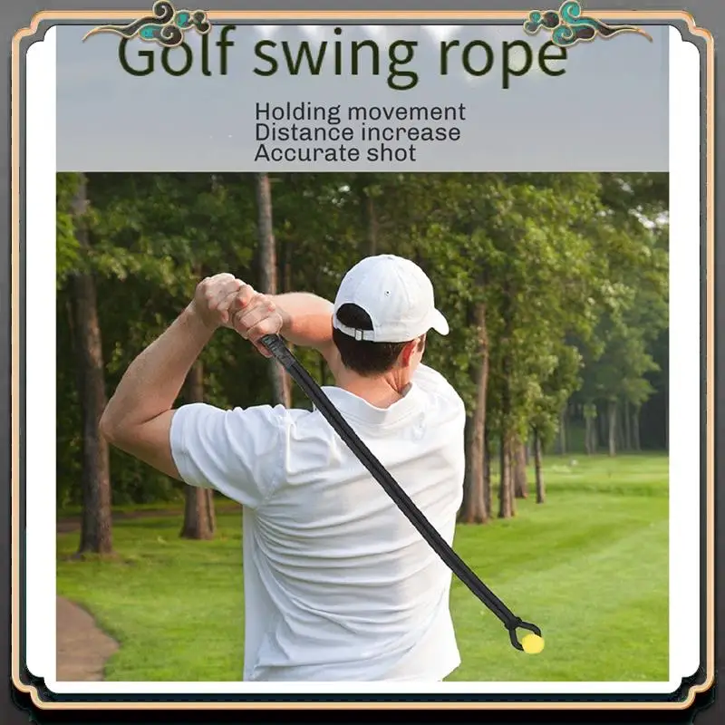 Premium Golf Swing Rope Training Aid Fitness Equipment Trainer With Eva Ball For Practice Posture Corrector Exercise
Premium Golf Swing Rope Training Aid Fitness Equipment Trainer With Eva Ball For Practice Posture Corrector Exercise