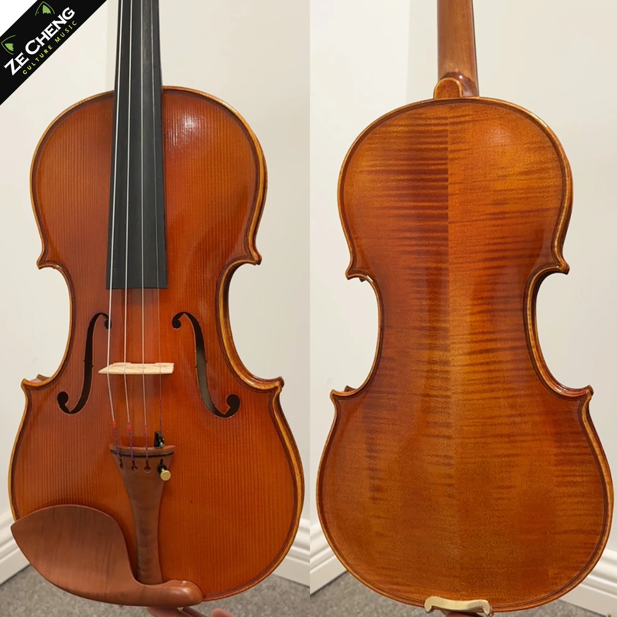 High Quality Handmade Violin Professional European Wood Handmade Violin 4/4 Jujube Wood Accessories
High Quality Handmade Violin Professional European Wood Handmade Violin 4/4 Jujube Wood Accessories