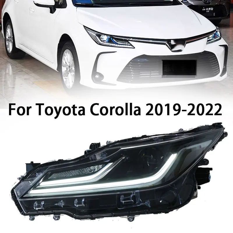 Автомобильная фара для Toyota Corolla 2019 2020 2021 2022, сменные фары в стиле седана, DRL, дневные фары, маяк, проектор
Автомобильная фара для Toyota Corolla 2019 2020 2021 2022, сменные фары в стиле седана, DRL, дневные фары, маяк, проектор