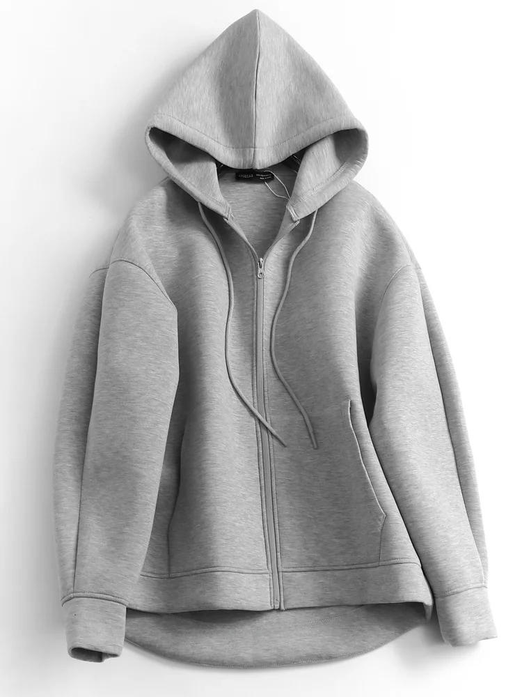 Loose Fit Zipper Hooded Long Sleeve Color Versatile Women's Sweatshirt Spring 2024 Casual Comfortable Outerwear M044
Loose Fit Zipper Hooded Long Sleeve Color Versatile Women's Sweatshirt Spring 2024 Casual Comfortable Outerwear M044