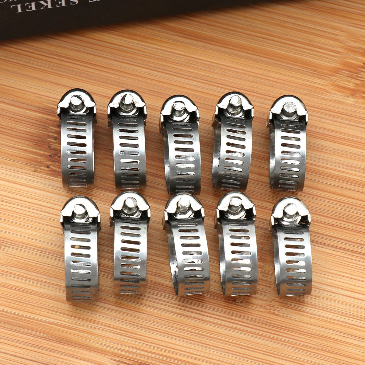 10pcs Stainless Steel Hose Clamps Universal Design for Plumbing Automotive Mechanical Prevent Leaks Save Time Money Tight Fit
10pcs Stainless Steel Hose Clamps Universal Design for Plumbing Automotive Mechanical Prevent Leaks Save Time Money Tight Fit