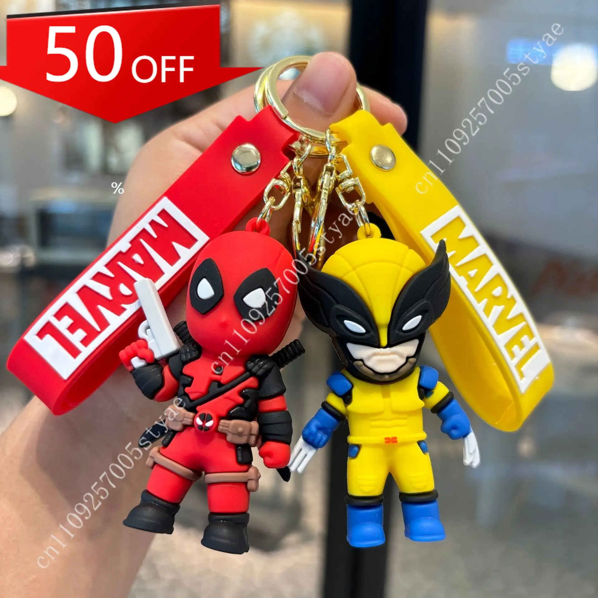 Marvel Deadpool Wolverine PVC Keychain Figurines — Claw Machine Prizes Accessories
Marvel Deadpool Wolverine PVC Keychain Figurines — Claw Machine Prizes Accessories