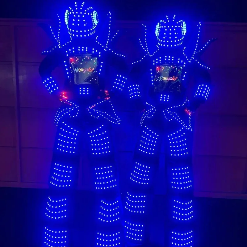 LED Robot Full Color Smart Pixels Suit Costume Clothes Stilts Walker Costume LED Lights Luminous Jacket Stage Dance Performance
LED Robot Full Color Smart Pixels Suit Costume Clothes Stilts Walker Costume LED Lights Luminous Jacket Stage Dance Performance