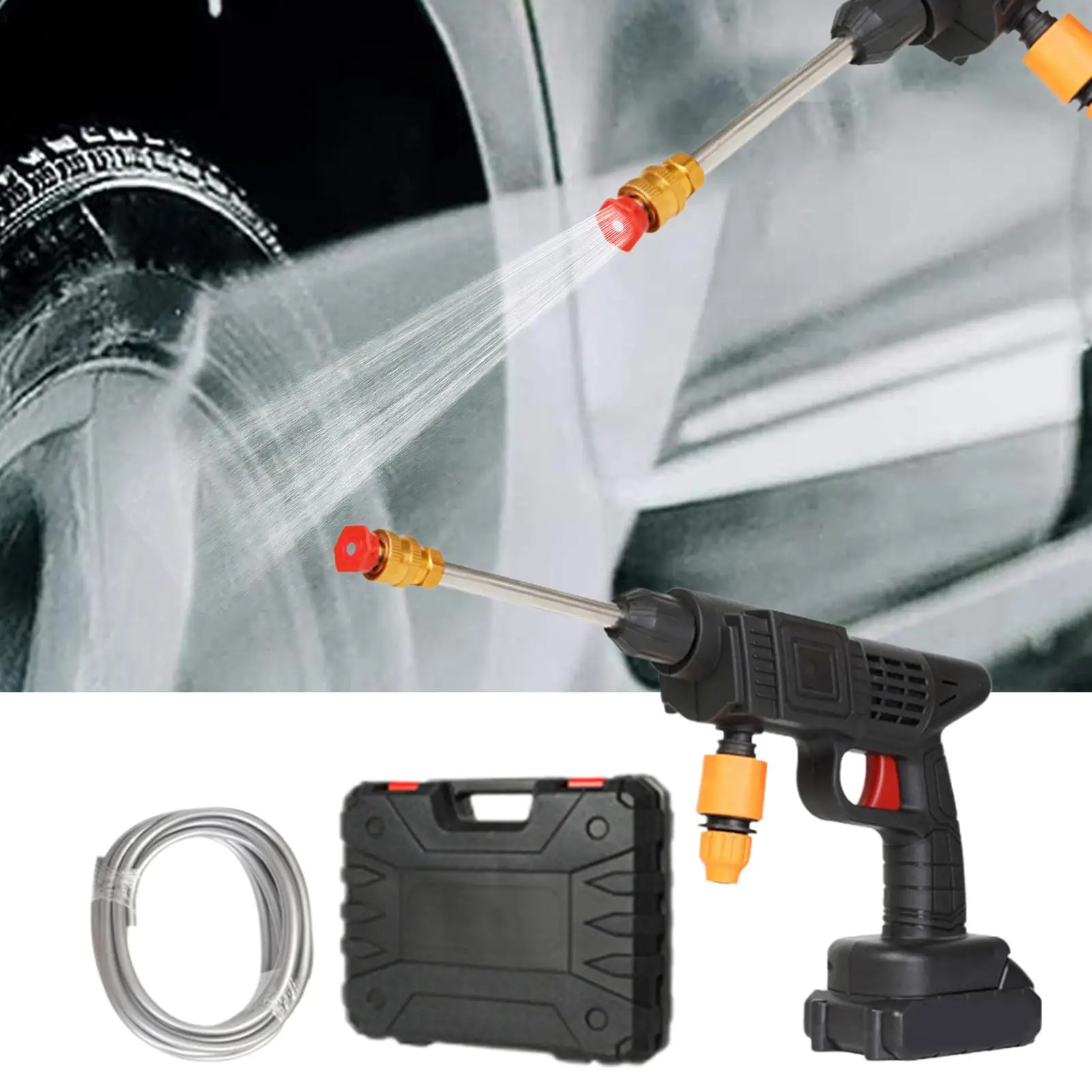 Беспроводная мойка высокого давления 2025 года, портативная батарея для мойки высокого давления для очистки пола/сада и полива
Беспроводная мойка высокого давления 2025 года, портативная батарея для мойки высокого давления для очистки пола/сада и полива