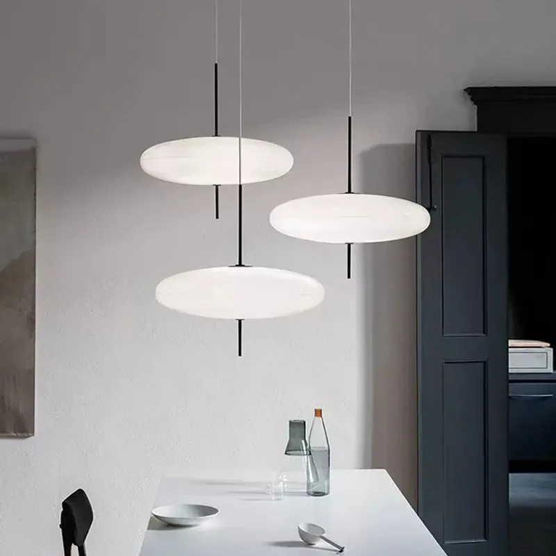 Flying Saucer Pendant Lights LED Minimalist Black White Hanging Lamps Restaurant Study Living Rooms Bedroom Bar Home Lamp
Flying Saucer Pendant Lights LED Minimalist Black White Hanging Lamps Restaurant Study Living Rooms Bedroom Bar Home Lamp