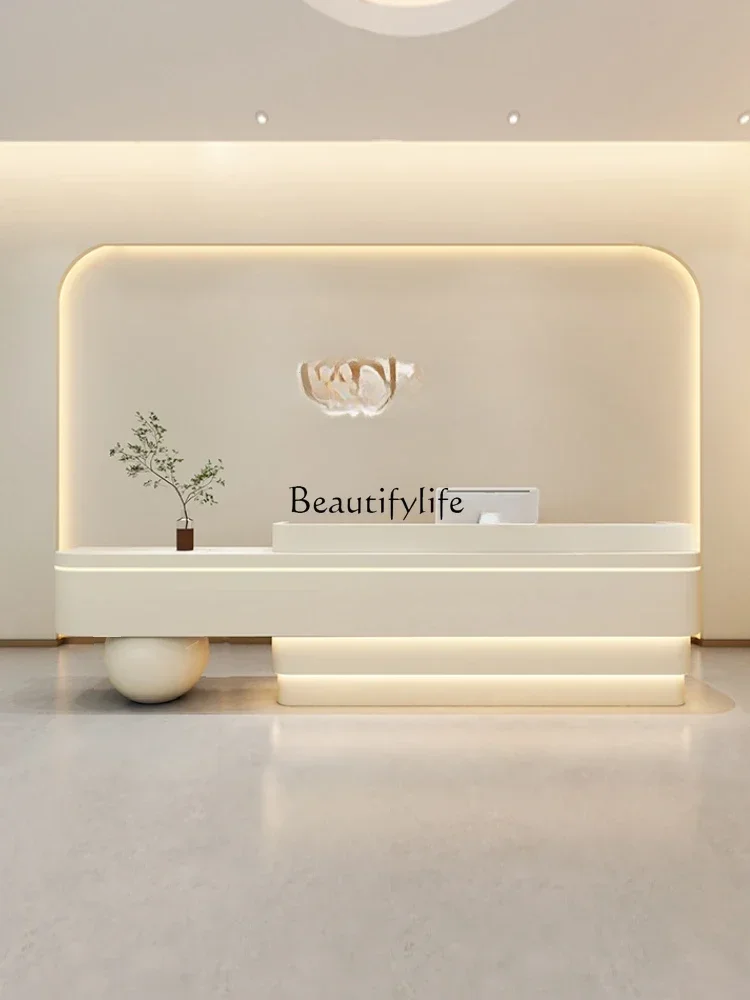 Beauty Salon Cashier Clothing Store Yoga Studio Bar Dance Training Class Reception Desk Company Reception Desk
Beauty Salon Cashier Clothing Store Yoga Studio Bar Dance Training Class Reception Desk Company Reception Desk