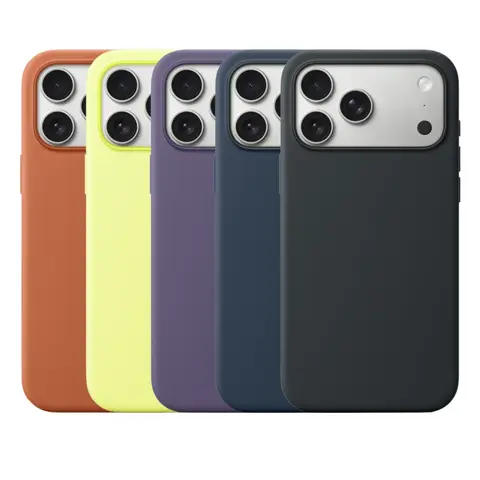 Funda de silicona original para iPhone 17 Pro Max, funda de control de cámara Magsafe, funda de silicona líquida 17Pro, funda de carga inalámbrica