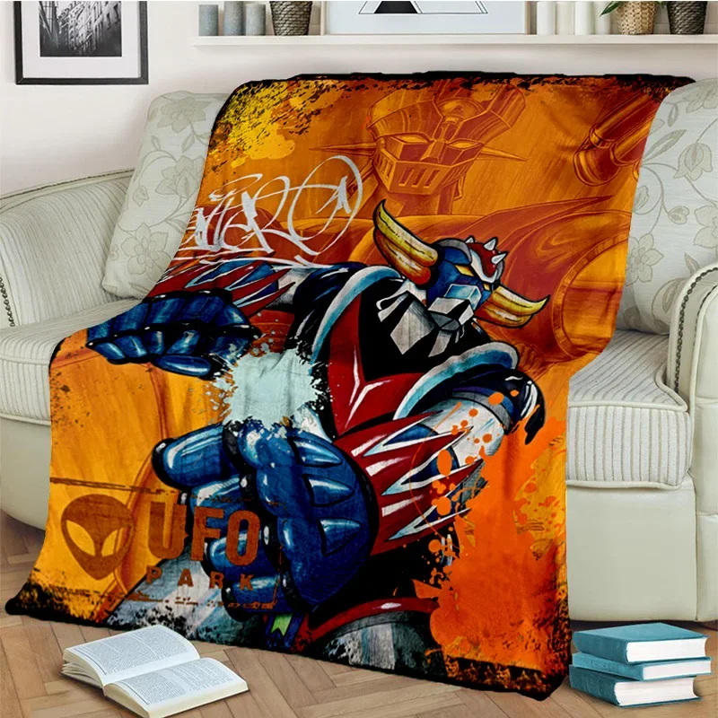 Cartoon UFO Robot Grendizer Anime Blanket Soft Throw for Home Bedroom Bed Sofa Picnic Travel Office Cover Kids
Cartoon UFO Robot Grendizer Anime Blanket Soft Throw for Home Bedroom Bed Sofa Picnic Travel Office Cover Kids