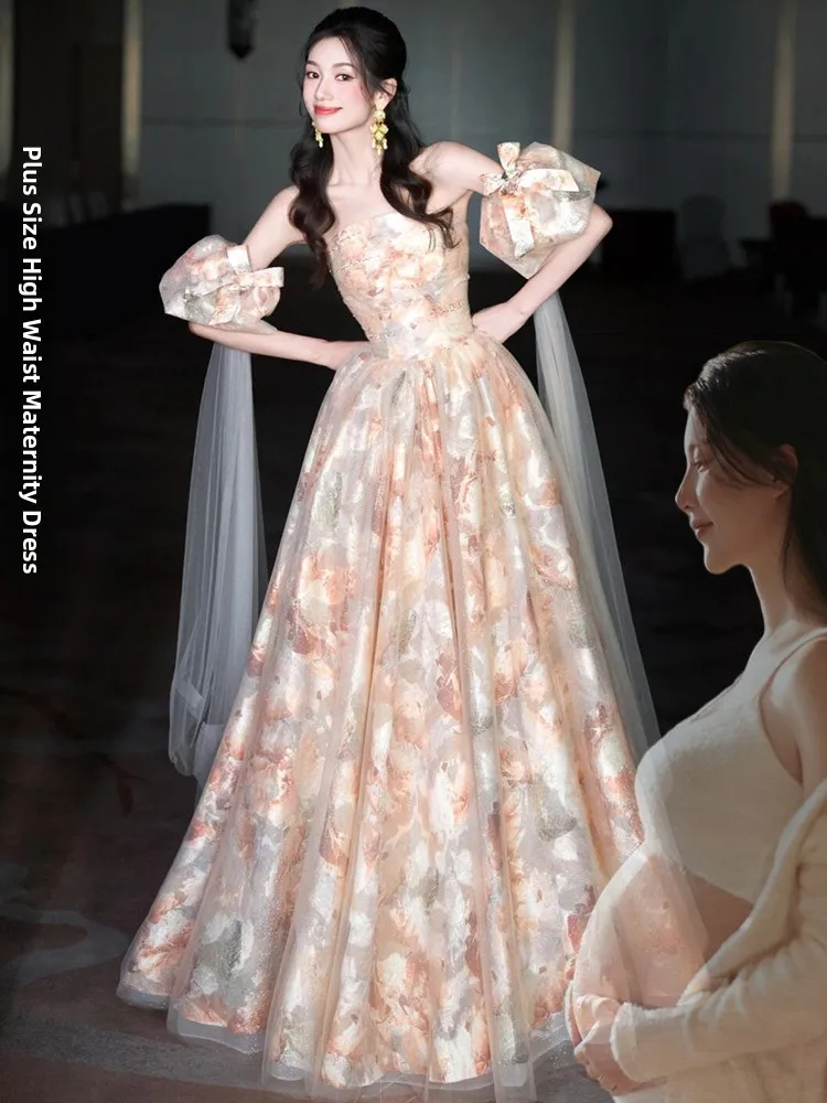 Вечернее платье Princ Sle для женщин больших размеров, для невесты, для церемоний, длинное, А-силуэт, с юбкой
Вечернее платье Princ Sle для женщин больших размеров, для невесты, для церемоний, длинное, А-силуэт, с юбкой