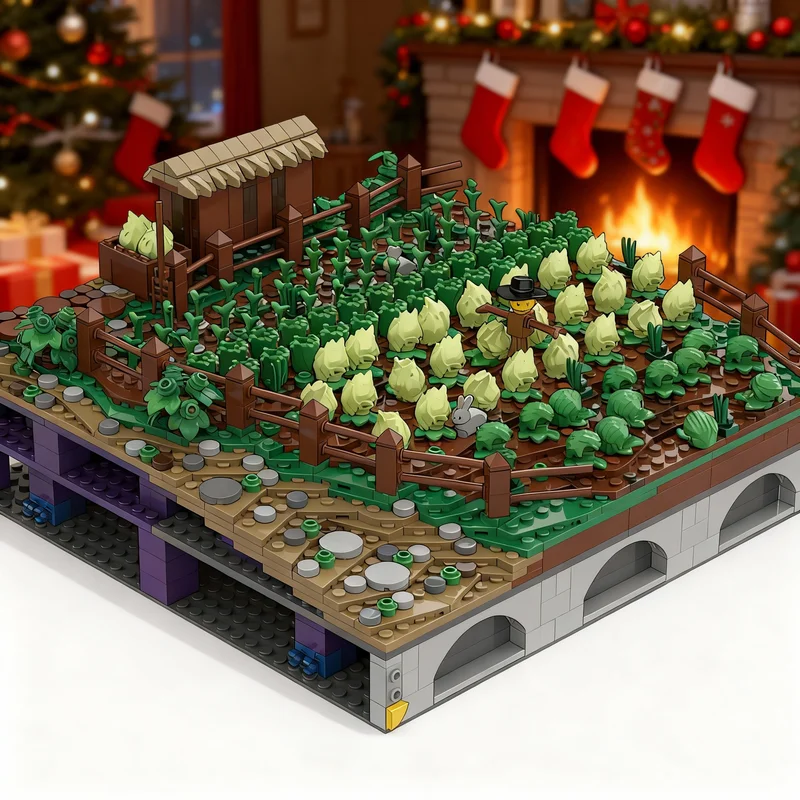 1152pcs MOC Castle Hohengeroldseck Vegetable Field Model Building Christmas Gifts Blocks Construction DIY Creative Toys Idea
1152pcs MOC Castle Hohengeroldseck Vegetable Field Model Building Christmas Gifts Blocks Construction DIY Creative Toys Idea