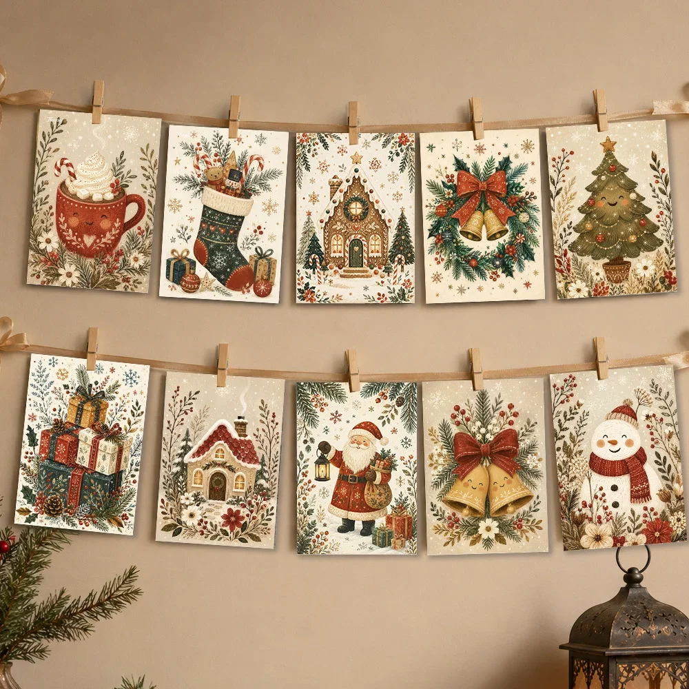 32pcs,forest-style Christmas postcards, wall stickers, mailing cards, greeting cards, DIY postcards, commemorative postcards,
32pcs,forest-style Christmas postcards, wall stickers, mailing cards, greeting cards, DIY postcards, commemorative postcards,