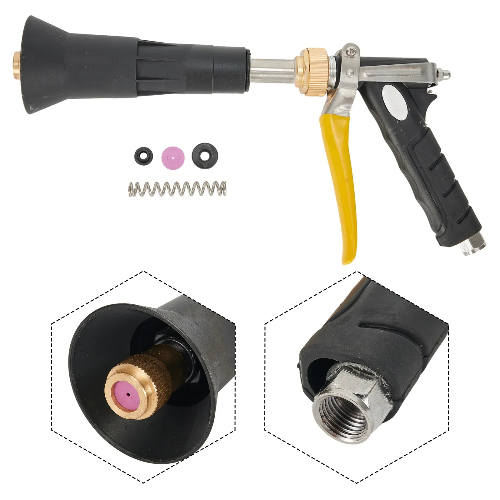 High Pressure Sprinkler For Green Plant Fruit Garden Watering Irrigation Replacement Rotatable Spray Gun Home And Garden
High Pressure Sprinkler For Green Plant Fruit Garden Watering Irrigation Replacement Rotatable Spray Gun Home And Garden