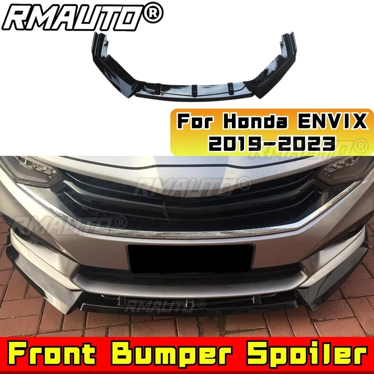 For Honda ENVIX 2019-2023 Car Front Bumper Lip Splitter Diffuser Spoiler Body Kit Gloss Black Bumper Lip Modification Part
For Honda ENVIX 2019-2023 Car Front Bumper Lip Splitter Diffuser Spoiler Body Kit Gloss Black Bumper Lip Modification Part