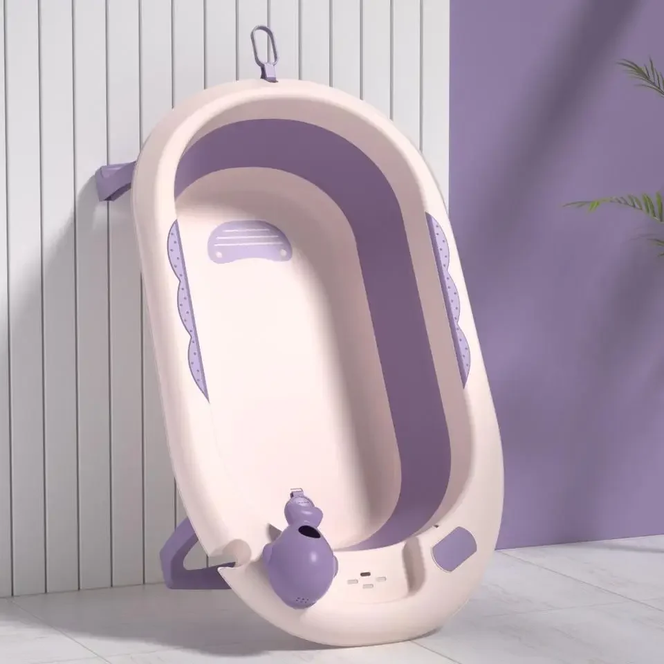 Foldable Silicone Baby Bathtub, Non-Slip Foot Bath Bucket, Real-time Temperature, Bathroom Basket Tub
Foldable Silicone Baby Bathtub, Non-Slip Foot Bath Bucket, Real-time Temperature, Bathroom Basket Tub