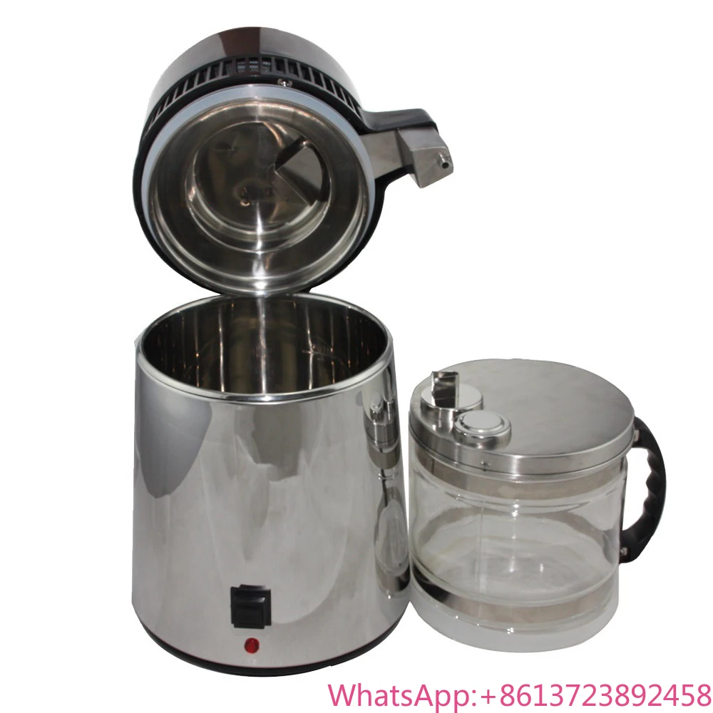 Dent al Water Distiller Pure Filter Purifier Oil Wine Alcohol Distiller 4L Home Clinic Spa Use Stainless Steel Water Distille
Dent al Water Distiller Pure Filter Purifier Oil Wine Alcohol Distiller 4L Home Clinic Spa Use Stainless Steel Water Distille
