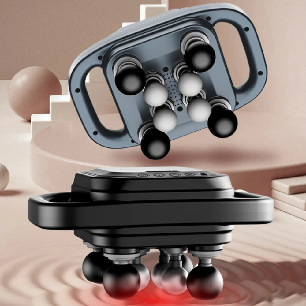 8-Head Fascia Gun High-Frequency Vibration Body Massage Gun Back and Waist Massager Neck Shoulder Massager Muscle masajeador
8-Head Fascia Gun High-Frequency Vibration Body Massage Gun Back and Waist Massager Neck Shoulder Massager Muscle masajeador