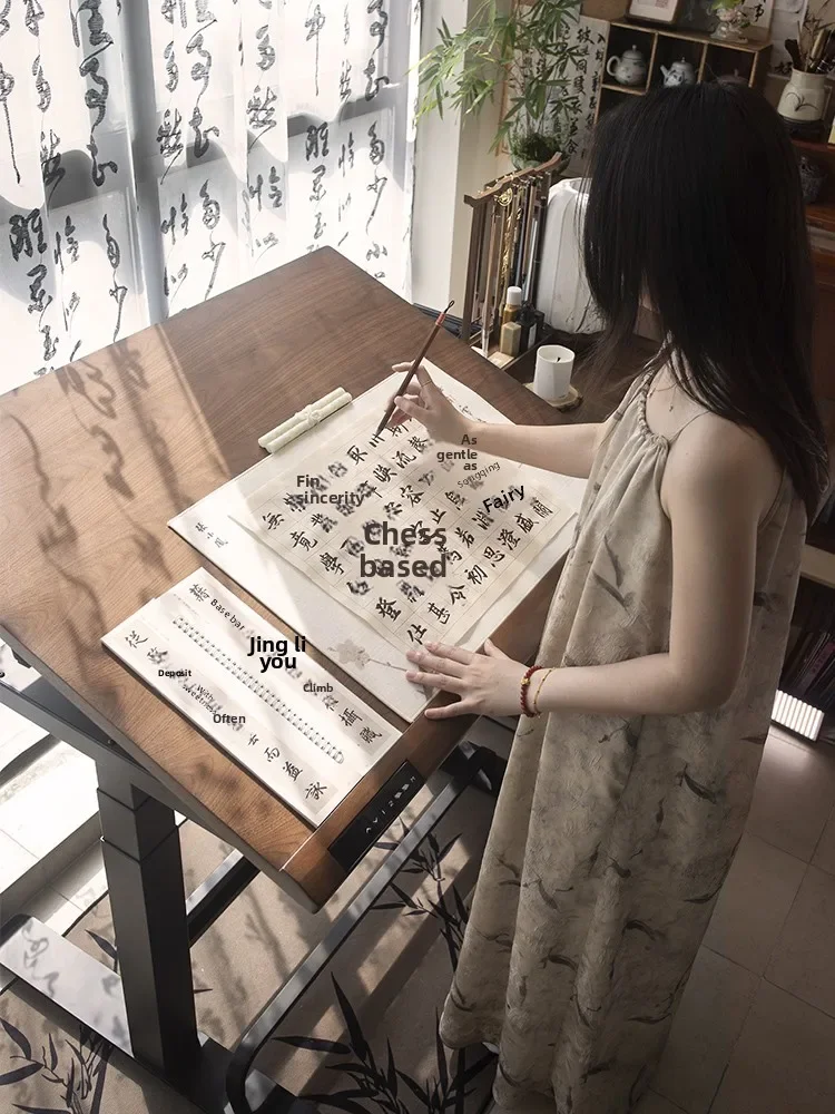 Painting table Wang Zhenwei joint professional art designer workbench can be flipped desk
Painting table Wang Zhenwei joint professional art designer workbench can be flipped desk