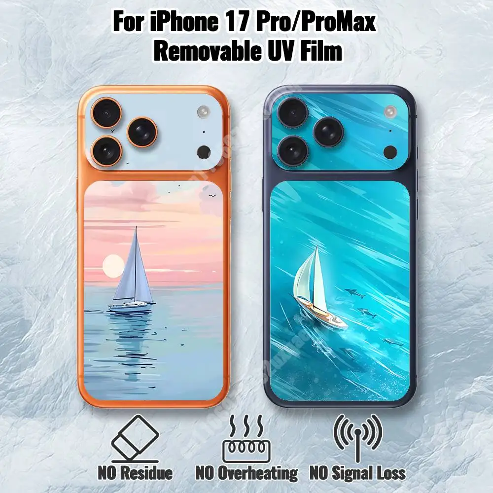 Azure Sailboat Fantasy Removable UV Film for iPhone 17 Pro 17 ProMax HD Decal Skin
Azure Sailboat Fantasy Removable UV Film for iPhone 17 Pro 17 ProMax HD Decal Skin