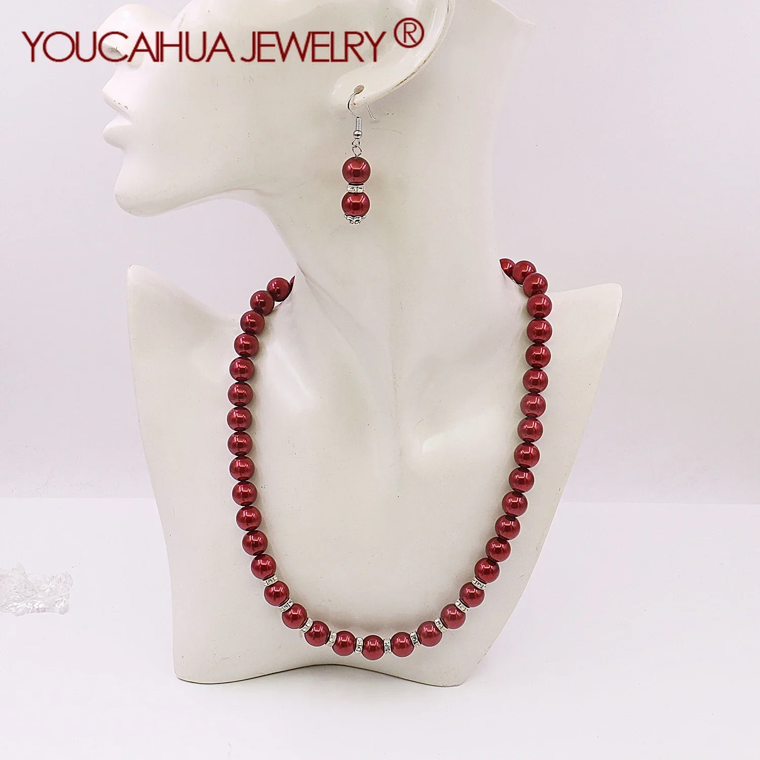 8/10mm Red Shell Pearl Round Bead Necklace/earring Hook Set,Septum Rhinestones,Classic Button,Women's Jewelry Gift Design/Making
8/10mm Red Shell Pearl Round Bead Necklace/earring Hook Set,Septum Rhinestones,Classic Button,Women's Jewelry Gift Design/Making
