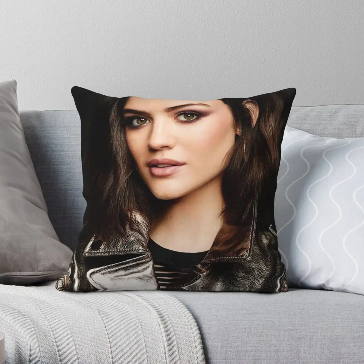 Lucy Hale Aria Montgomery Square Pillowcase Polyester Linen Velvet Creative Decorative Throw Pillow Case Car Cushion Case 18"
Lucy Hale Aria Montgomery Square Pillowcase Polyester Linen Velvet Creative Decorative Throw Pillow Case Car Cushion Case 18"