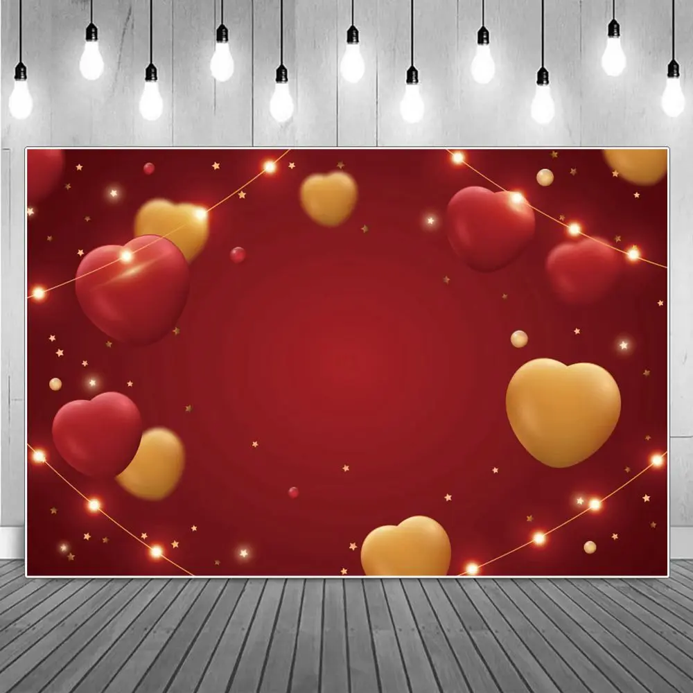 February 14 Backdrop Photography Heart Balloon Decoration Sign Valentine's Day Light Star Birthday Party Studio Photo Background
February 14 Backdrop Photography Heart Balloon Decoration Sign Valentine's Day Light Star Birthday Party Studio Photo Background