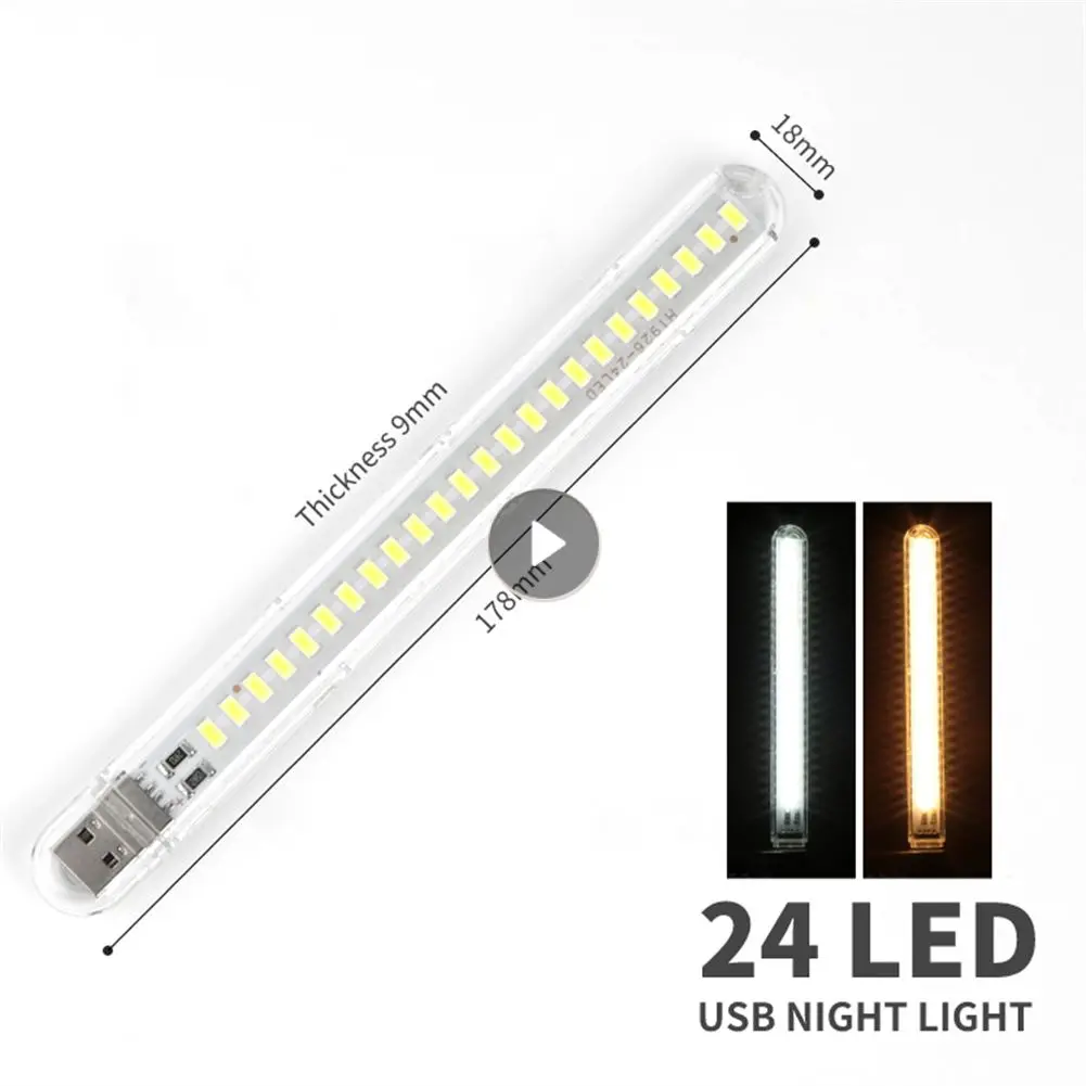 24LEDs Mini Book Light USB LED Table Lamp Portable Reading Desk Light Super Bright Night Light For Camping Power Bank Notebook
24LEDs Mini Book Light USB LED Table Lamp Portable Reading Desk Light Super Bright Night Light For Camping Power Bank Notebook