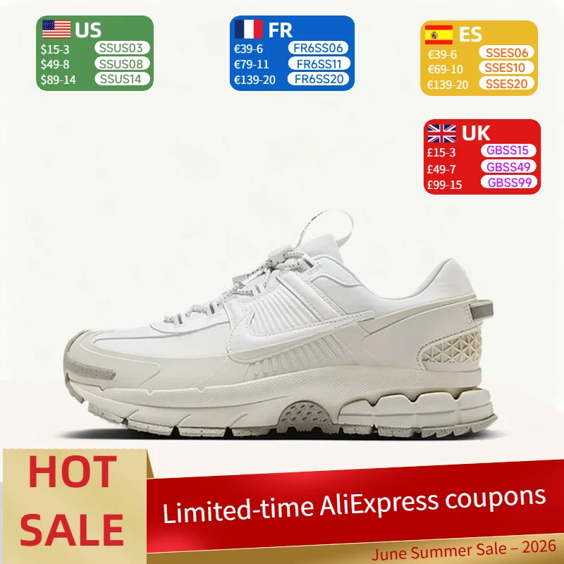 Nike ZOOM VOMERO ROAM Minimalist,Stylish,Versatile,Lightweight Low-Top Outdoor Running Shoes for Men and Women–White HV5951-100
Nike ZOOM VOMERO ROAM Minimalist,Stylish,Versatile,Lightweight Low-Top Outdoor Running Shoes for Men and Women–White HV5951-100