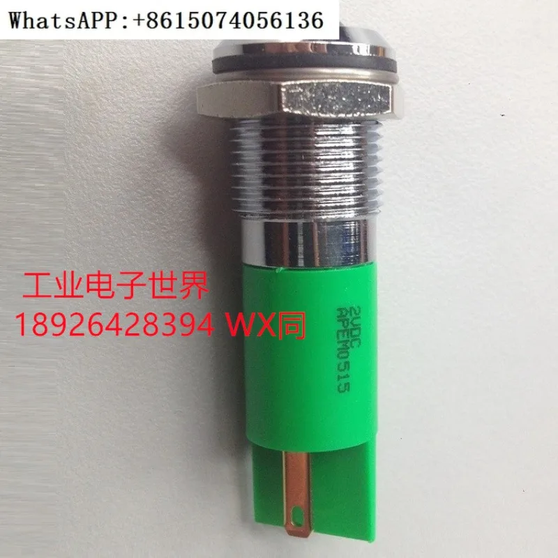 Q14P1CXXG12E, французский APEM, зеленый фотоиндикатор, светодиодный 12 В постоянного тока, IP67, водонепроницаемый
Q14P1CXXG12E, французский APEM, зеленый фотоиндикатор, светодиодный 12 В постоянного тока, IP67, водонепроницаемый