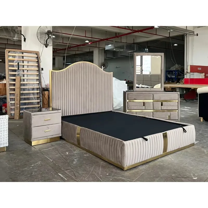 # Customized Luxury Ins Style Queen King Full Size Storage Bed Sets Bedroom Furniture
# Customized Luxury Ins Style Queen King Full Size Storage Bed Sets Bedroom Furniture