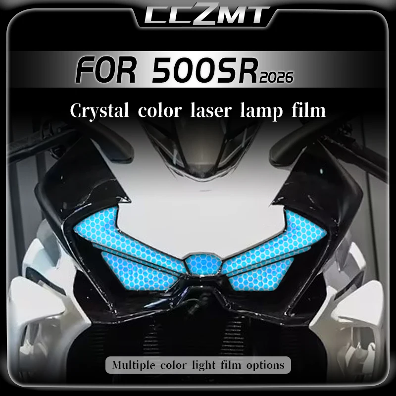 For CFMOTO 500SR 2026 headlights taillights honeycomb laser light film stickers waterproof and sun resistant modification
For CFMOTO 500SR 2026 headlights taillights honeycomb laser light film stickers waterproof and sun resistant modification