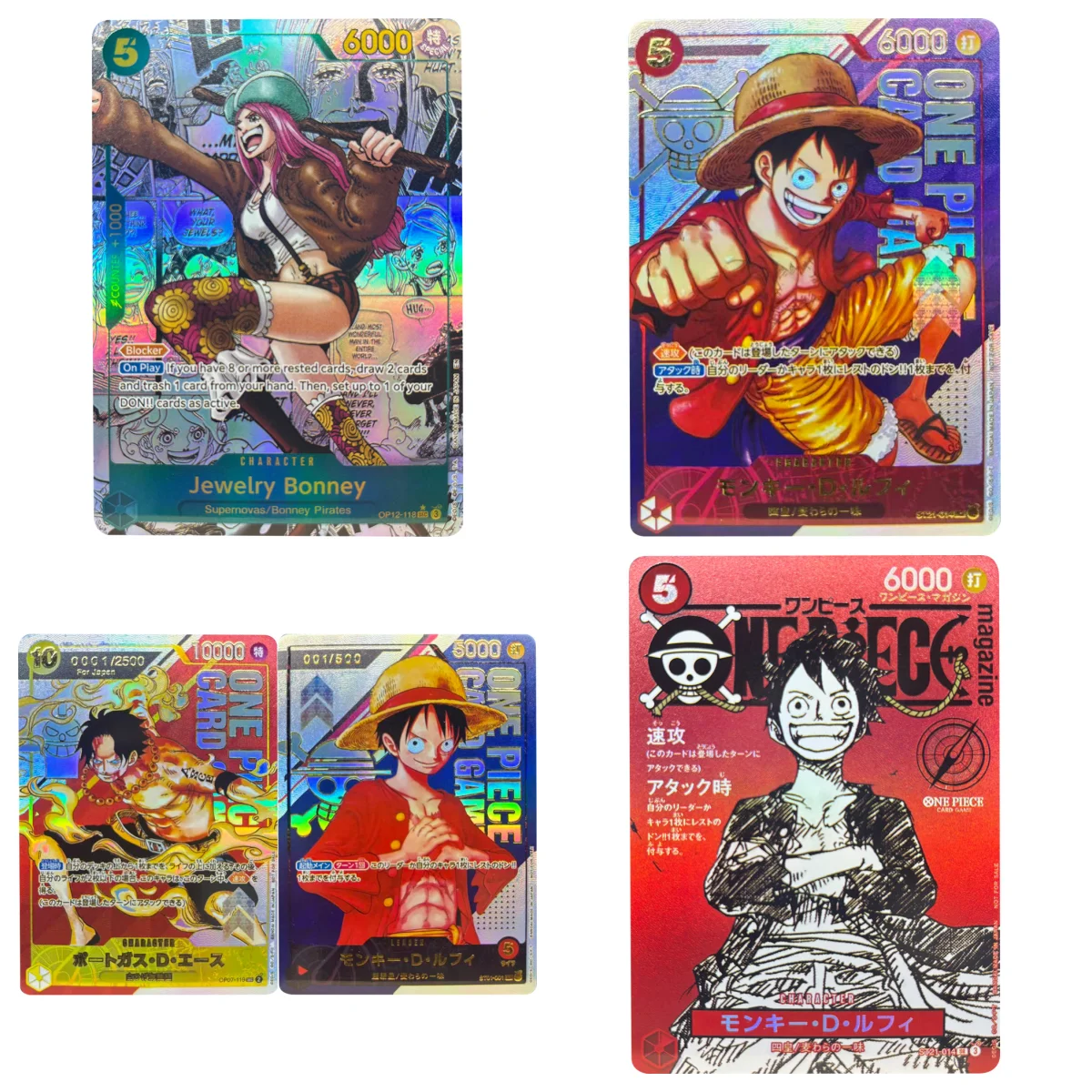 Коллекционные карты ONE PIECE DIYJewelry Hancock ST21-014 Monkey D. Luffy JPN, высокое качество, самодельная игра, аниме-карты, подарочная игрушка
Коллекционные карты ONE PIECE DIYJewelry Hancock ST21-014 Monkey D. Luffy JPN, высокое качество, самодельная игра, аниме-карты, подарочная игрушка