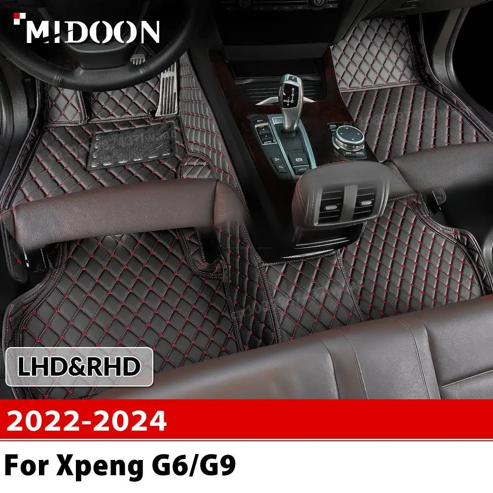 For Xpeng G6/G9 2022 2023 2024 Car Floor Mats Custom Auto Foot Pads Automobile Carpet Cover Interior Accessories
For Xpeng G6/G9 2022 2023 2024 Car Floor Mats Custom Auto Foot Pads Automobile Carpet Cover Interior Accessories