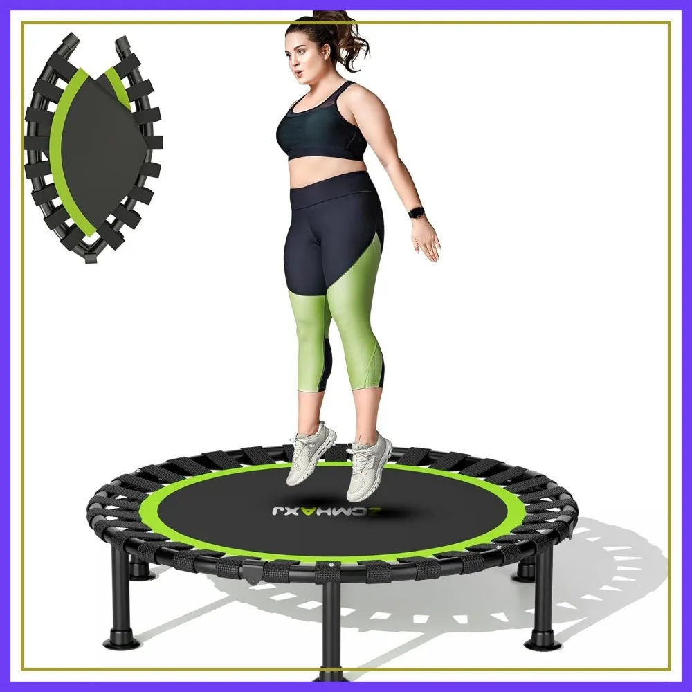 Foldable Mini Trampoline 36/40/48 inch Rebounder for Adults Kids 440 lbs Capacity Indoor Fitness Exercise Equipment
Foldable Mini Trampoline 36/40/48 inch Rebounder for Adults Kids 440 lbs Capacity Indoor Fitness Exercise Equipment