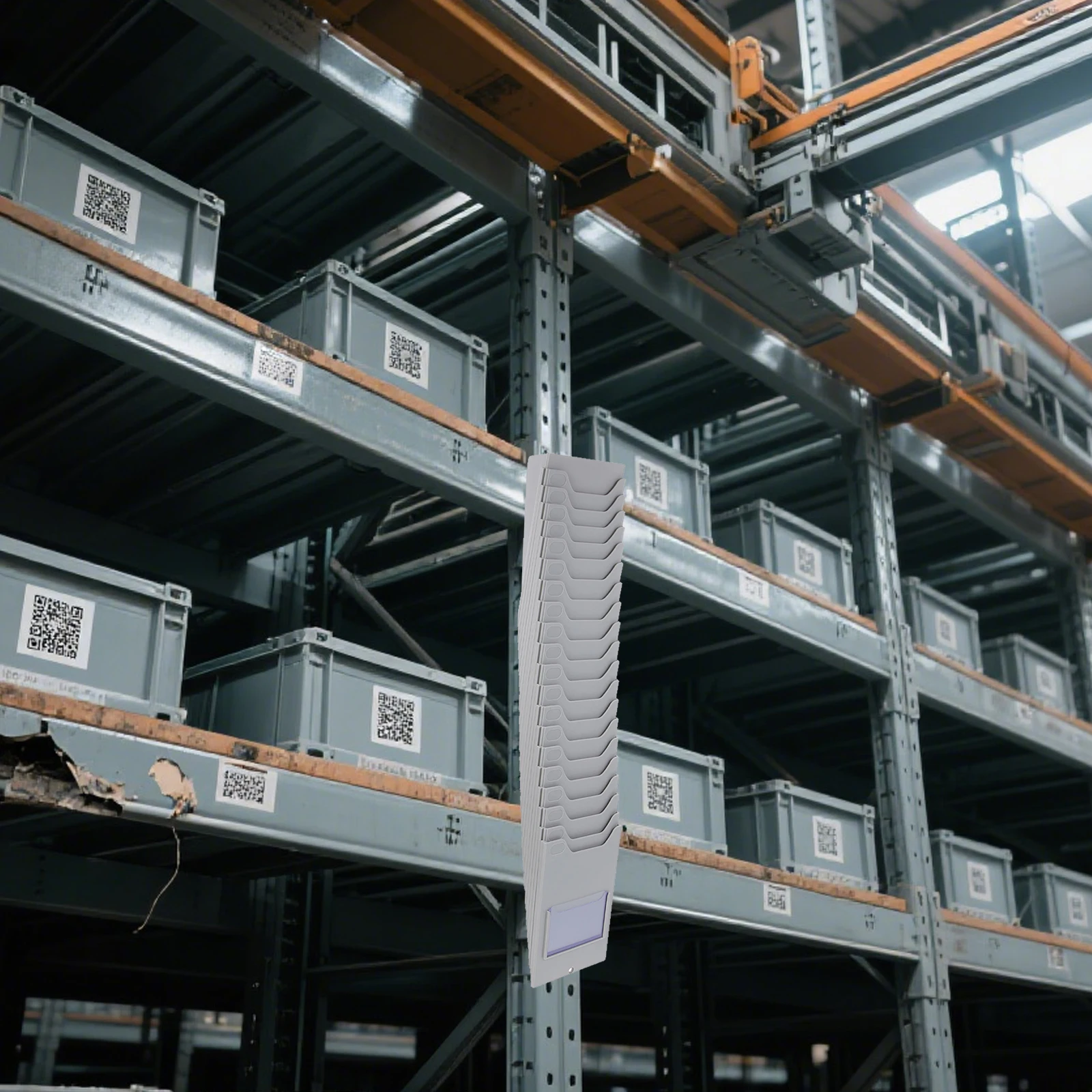 Material Shelf Rack Plastic Warehouse Time Card Holder Hanging Multi Grid Storage Factory Attendance Card Organizer
Material Shelf Rack Plastic Warehouse Time Card Holder Hanging Multi Grid Storage Factory Attendance Card Organizer