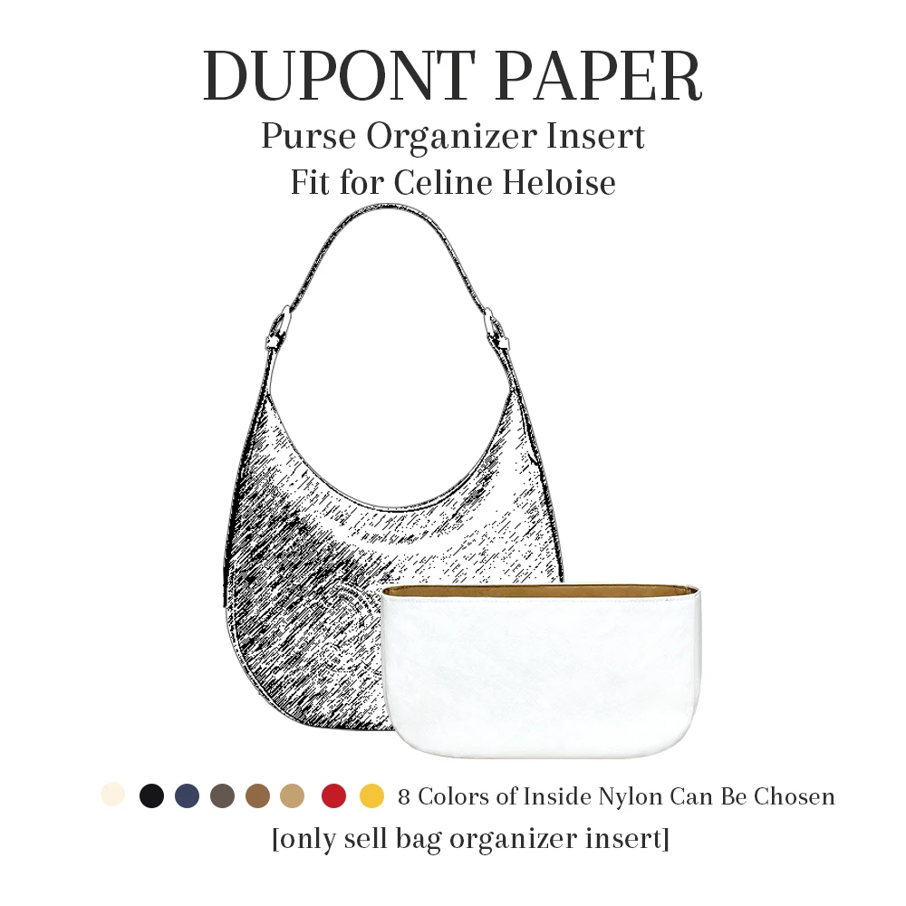 Purse Organizer Insert Fit for Celine Heloise, Dupont Paper Inside Storage Bag Makeup Inner Liner Purse Organizer Bag In Bag
Purse Organizer Insert Fit for Celine Heloise, Dupont Paper Inside Storage Bag Makeup Inner Liner Purse Organizer Bag In Bag