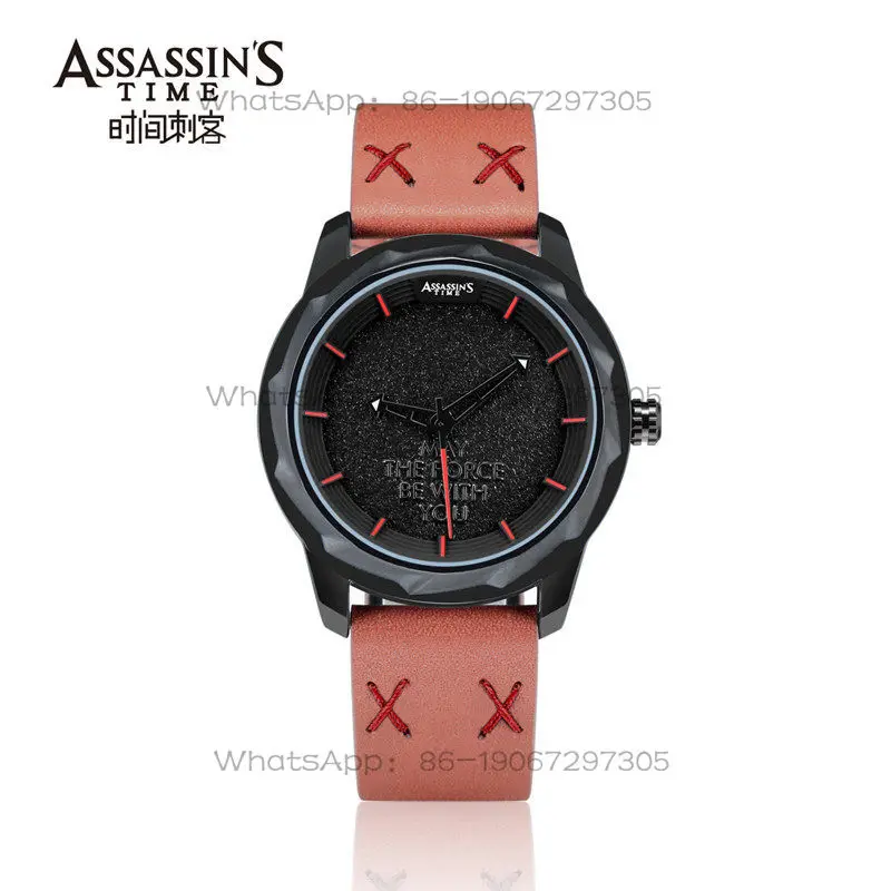 Time Assassin's time "The Force Awakens" waterproof leather watch men's watch
Time Assassin's time "The Force Awakens" waterproof leather watch men's watch