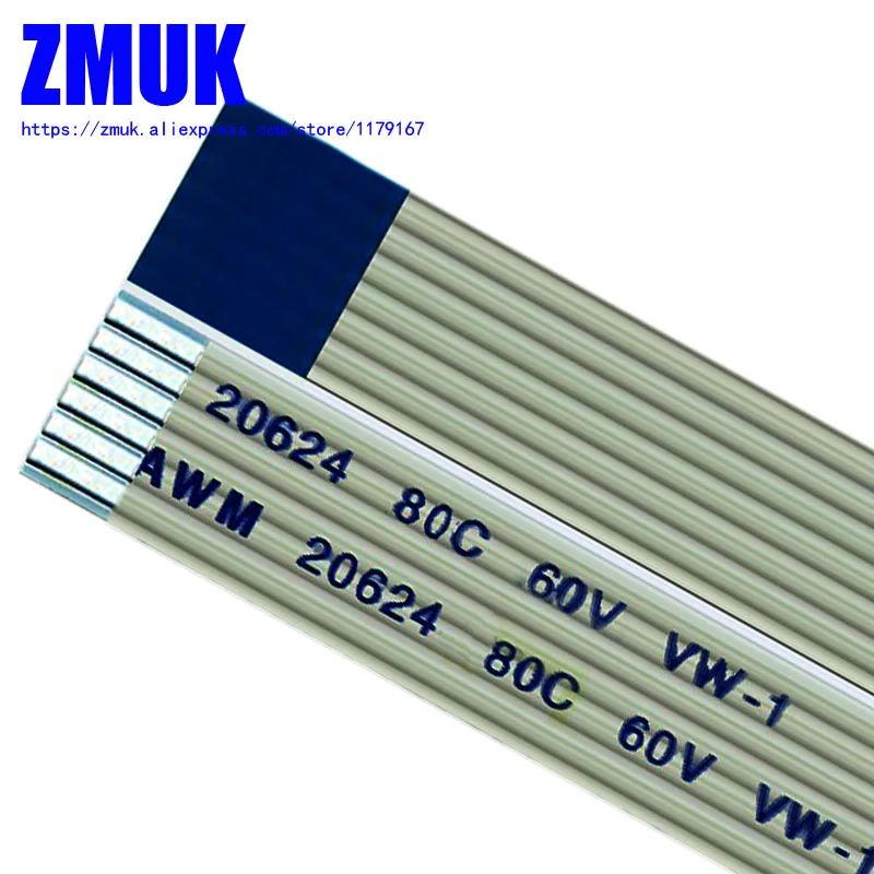 Thincken FFC AWM 20624 80C 60V VW-1 1.25MM Forward Direction Flexible Flat Cable
Thincken FFC AWM 20624 80C 60V VW-1 1.25MM Forward Direction Flexible Flat Cable