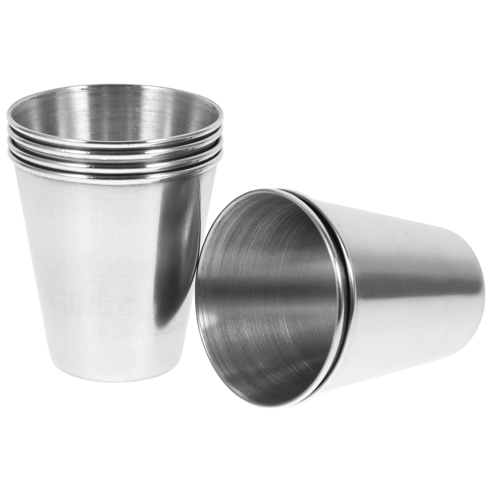 6 Pcs Stainless Steel Glass Beer Mugs Cups Shot Multifunctional Water Office Shatterproof
6 Pcs Stainless Steel Glass Beer Mugs Cups Shot Multifunctional Water Office Shatterproof