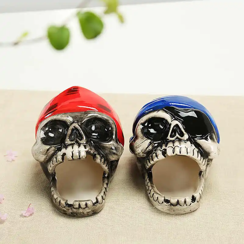 Skull Ceramic Ashtray Creative Display Cigarette Accessories Living Foom Decoration Boyfriend Gift Office Hotel Restaurant
Skull Ceramic Ashtray Creative Display Cigarette Accessories Living Foom Decoration Boyfriend Gift Office Hotel Restaurant