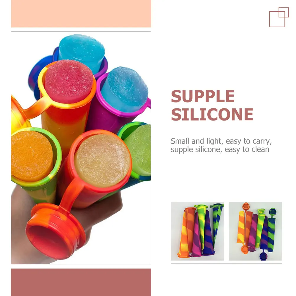 2Pcs Ice Cream Molds Silicone DIY Maker Reusable Bpa Free Safe Flexible Mold for Homemade Treats with Lid
2Pcs Ice Cream Molds Silicone DIY Maker Reusable Bpa Free Safe Flexible Mold for Homemade Treats with Lid