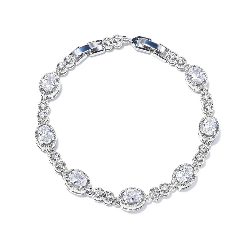 HIBRIDE Hot multi-color light luxury elegant lady clothing jewelry set bracelet accessories party holiday wedding gift ball B158
HIBRIDE Hot multi-color light luxury elegant lady clothing jewelry set bracelet accessories party holiday wedding gift ball B158