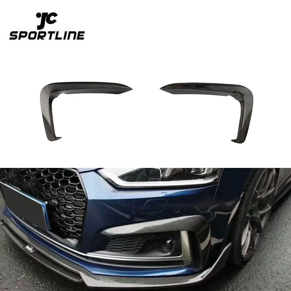 Carbon Fiber Facelift S5 Front Bumper Fins For Audi S5 B9 A5 SLINE 2017 2018 2019
Carbon Fiber Facelift S5 Front Bumper Fins For Audi S5 B9 A5 SLINE 2017 2018 2019