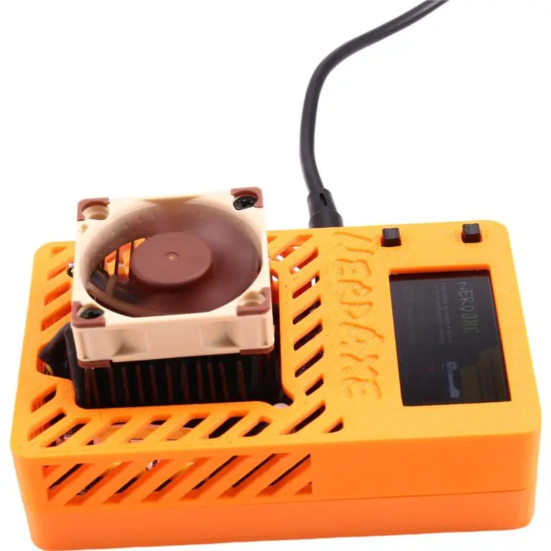 Новинка! Майнер Nerdaxe 500Gh/S BM1366 ASIC Nerdminer Bitaxe BTC с супертихим вентилятором, открытым исходным кодом, для лотерейного майнинга, вилка AU
Новинка! Майнер Nerdaxe 500Gh/S BM1366 ASIC Nerdminer Bitaxe BTC с супертихим вентилятором, открытым исходным кодом, для лотерейного майнинга, вилка AU