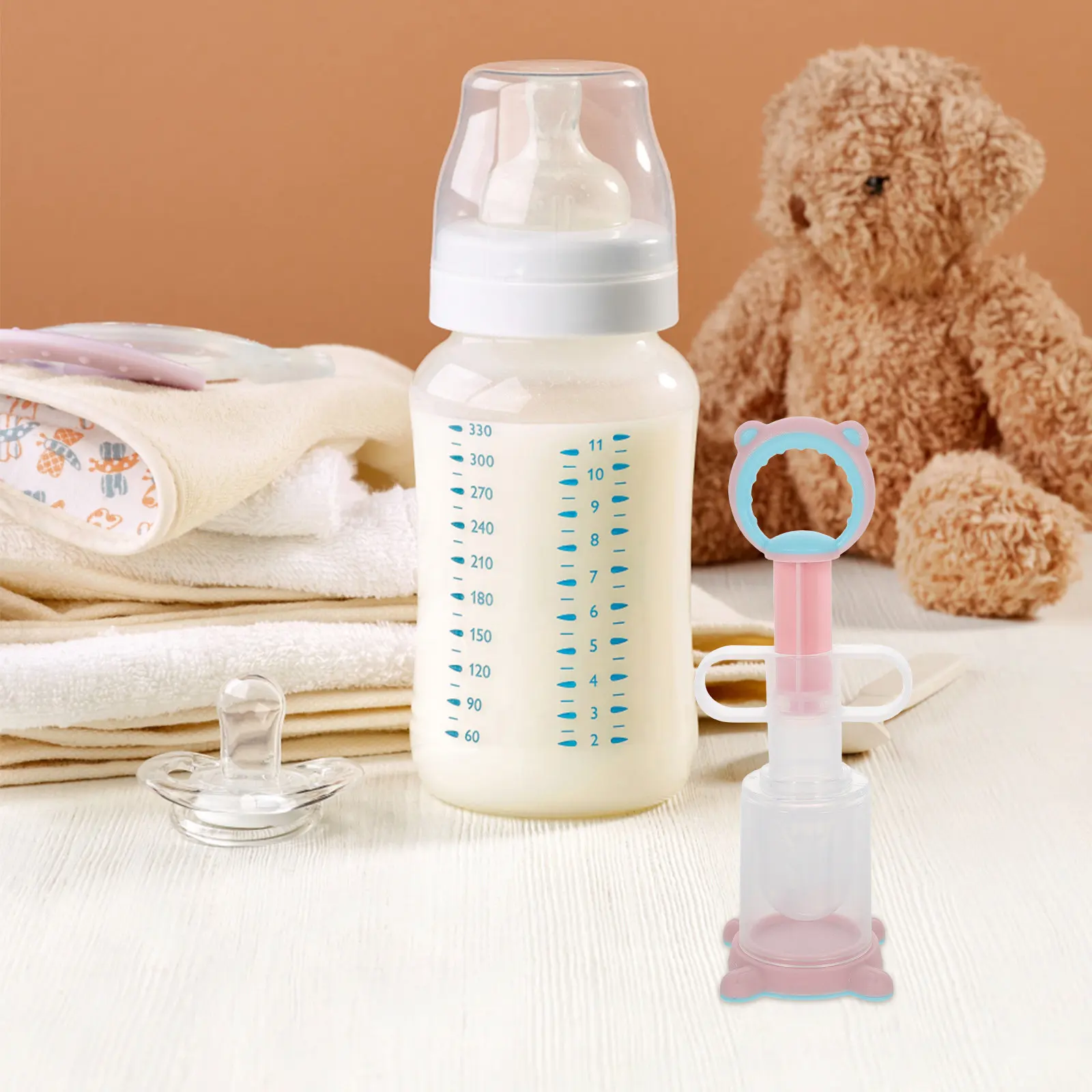 1Pcs Infant Medicine Feeder Silicone PP Dropper Feeder for Babies Cartoon Design Natural Tongue Movement Encouraging Soft Skin
1Pcs Infant Medicine Feeder Silicone PP Dropper Feeder for Babies Cartoon Design Natural Tongue Movement Encouraging Soft Skin