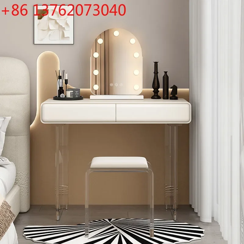 Decorations Luxury Vanity Desk Mirror Storage Modern Bedside Vanity Desk Bedroom White Cute Wood Coiffeuse Furniture Home
Decorations Luxury Vanity Desk Mirror Storage Modern Bedside Vanity Desk Bedroom White Cute Wood Coiffeuse Furniture Home